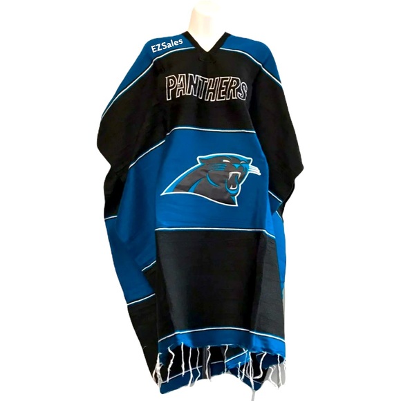 Carolina Panthers Poncho - Picture 1 of 2